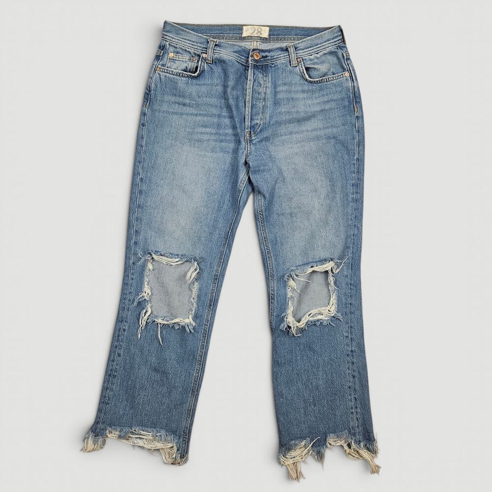 We The Free Distressed Jeans Baggy Fit - Size 28